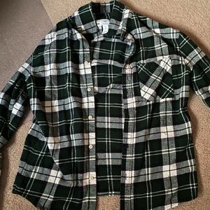 Green h&m flannel